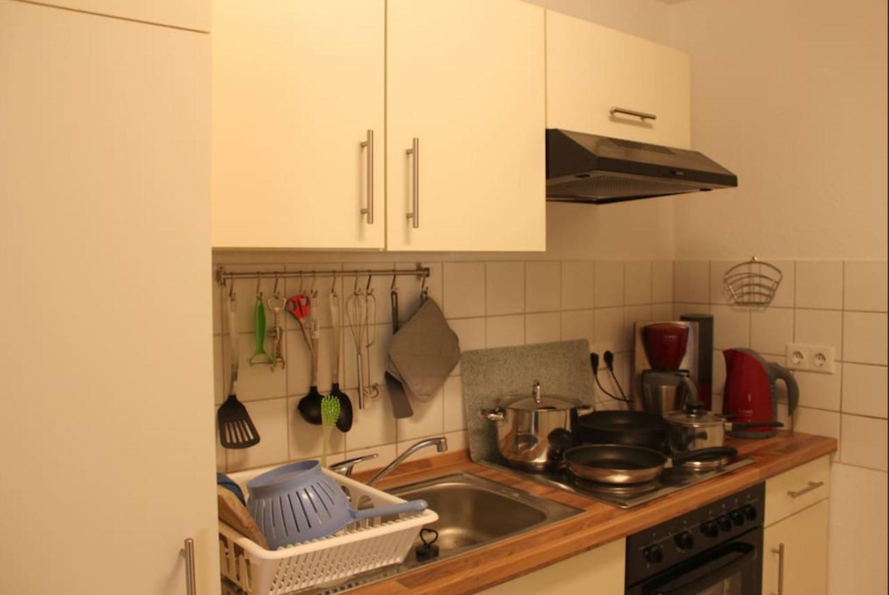 Familienfreundliche Unterkunft Am Puls Der Stadt Leipzig Exterior foto