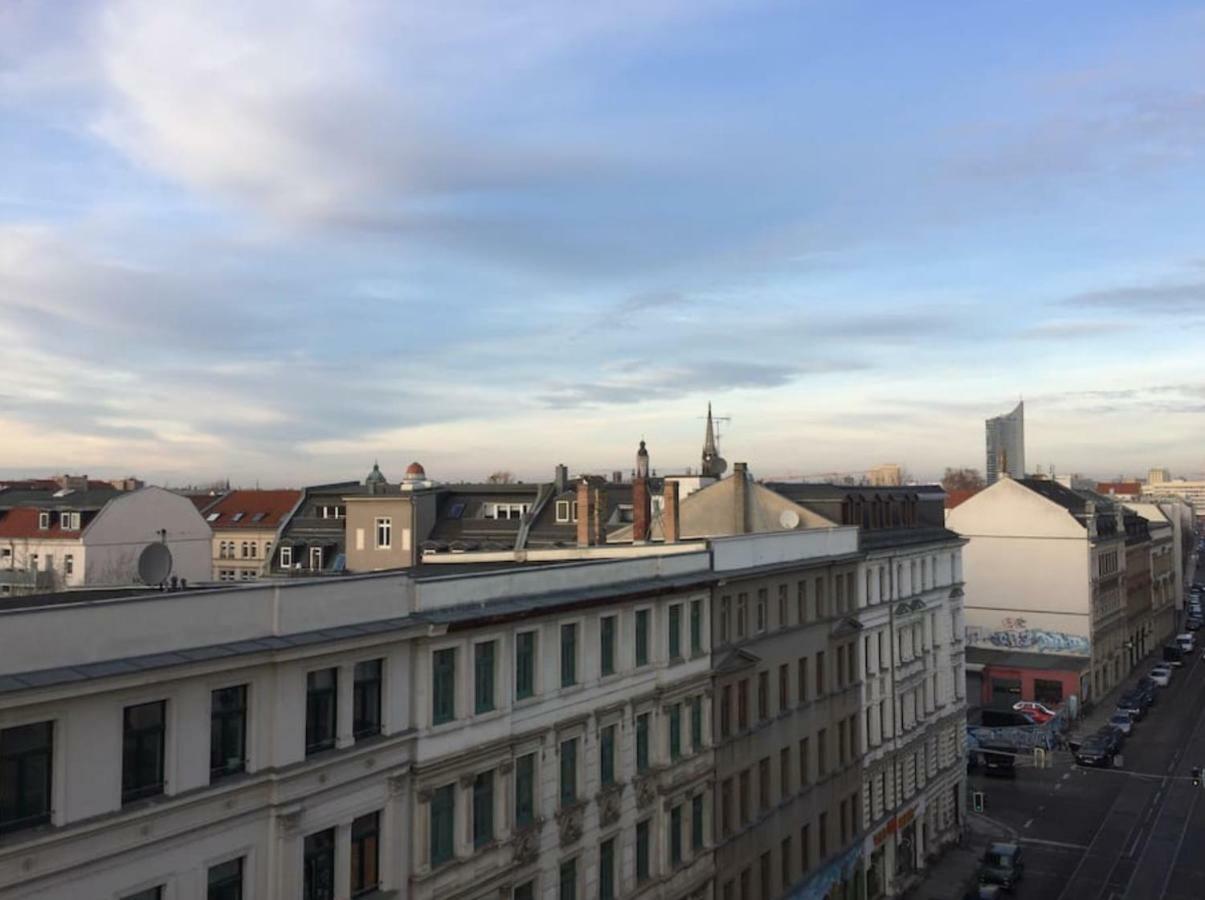 Familienfreundliche Unterkunft Am Puls Der Stadt Leipzig Exterior foto